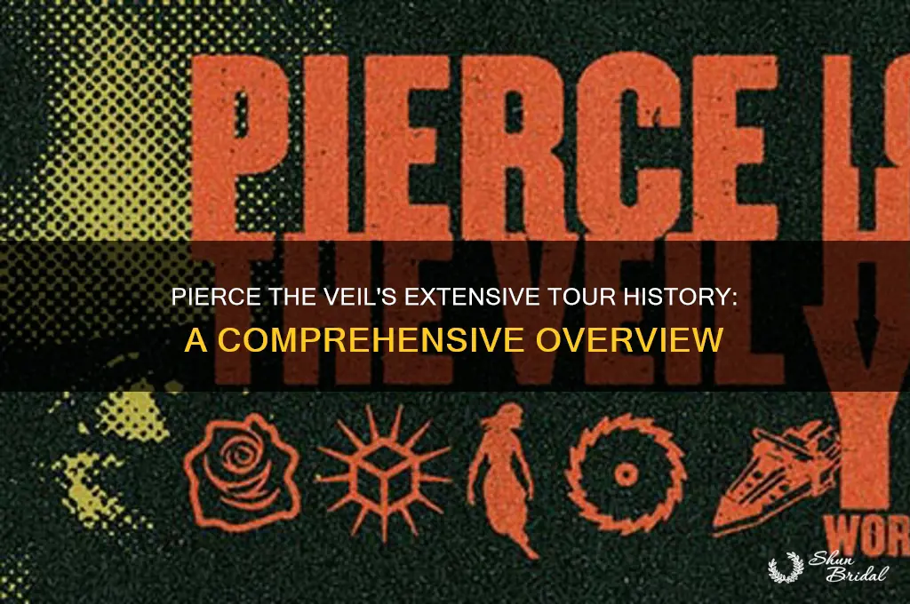 how many tours has pierce the veil done