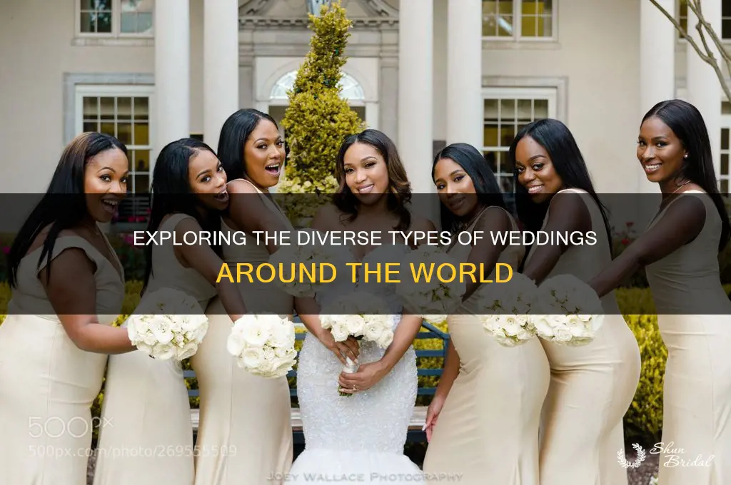 how many type of wedding