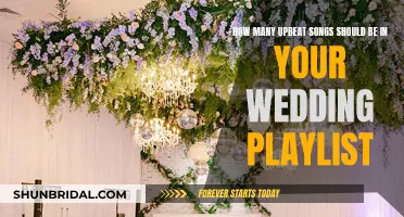 Upbeat Wedding Songs: The Perfect Number for Your Playlist