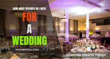 Uplighting a Wedding: How Many Lights Are Needed?