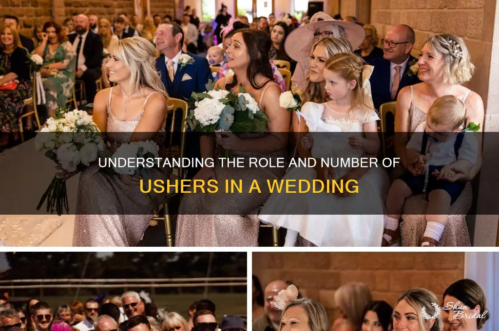 how many usher in a wedding