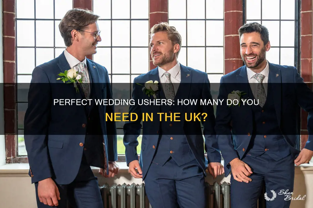 how many ushers at a wedding uk