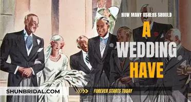 Usher Duties: How Many Are Enough for a Wedding?