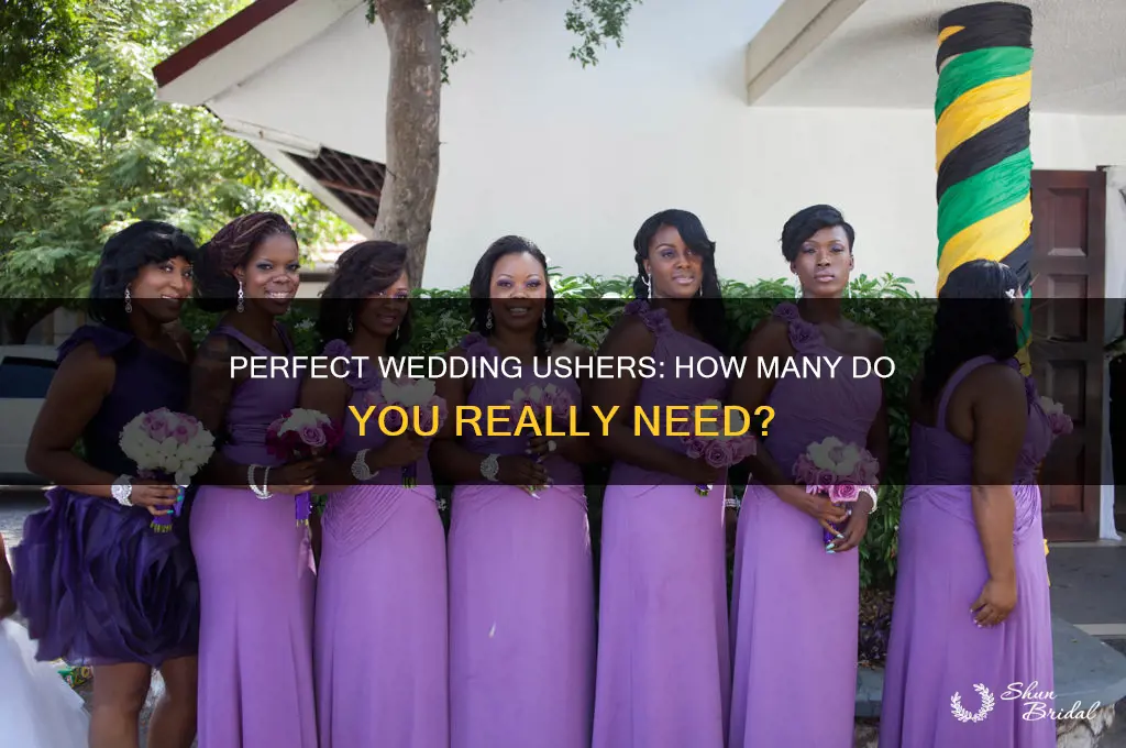 how many ushers should I have at my wedding