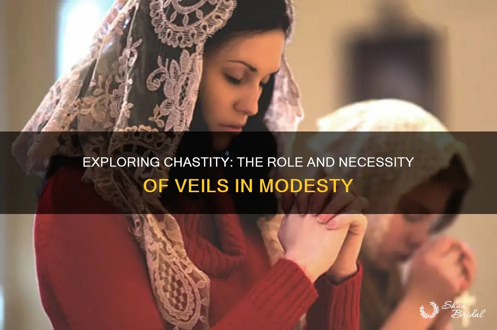 how many veils are necessary for chastity