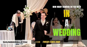 Planning a Wedding: Selecting the Right Number of Vendors