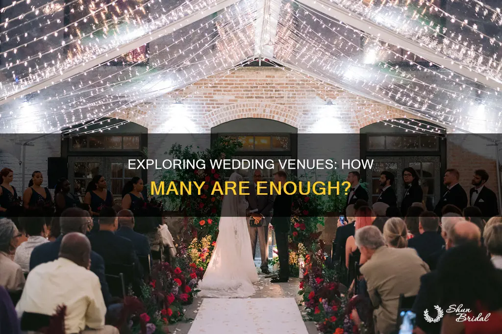 how many venues should you look at for a wedding
