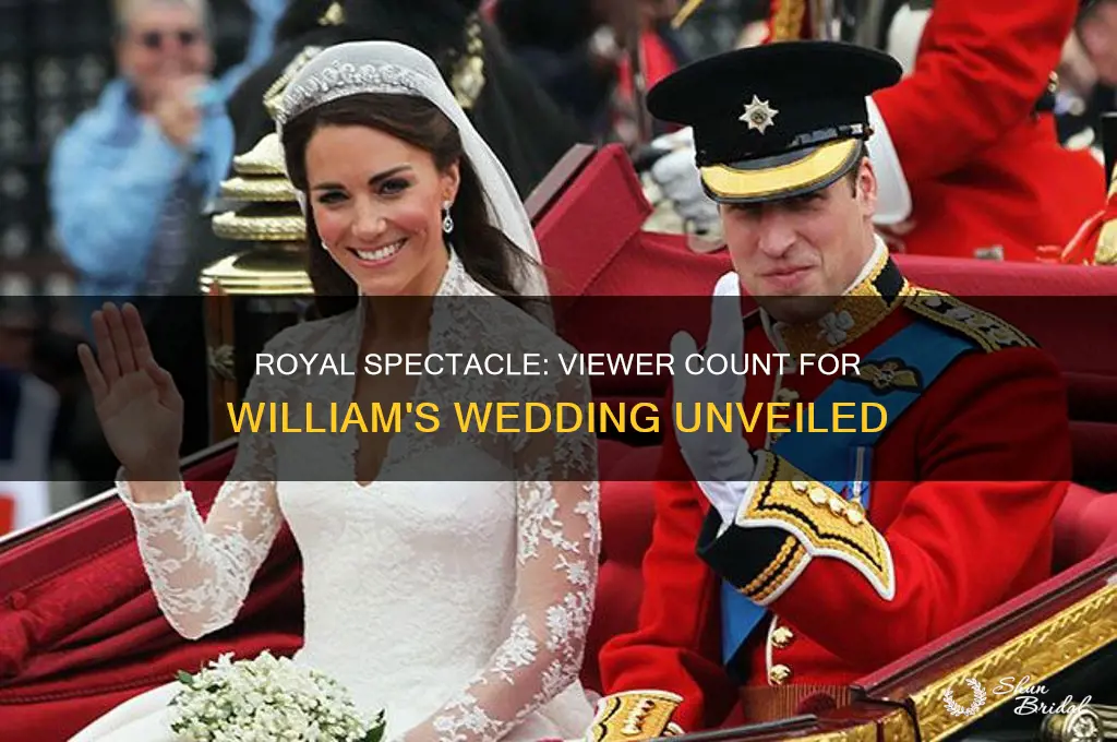 how many viewrs for williams wedding