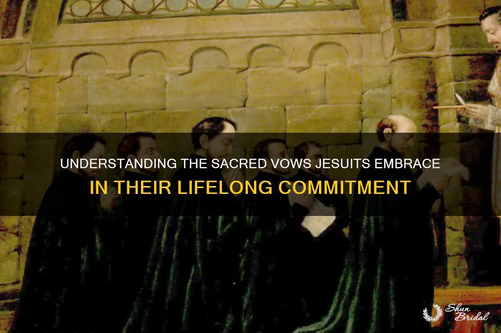 how many vows do jesuits take