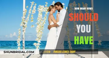 Crafting Your Perfect Commitment: How Many Vows Should You Include?