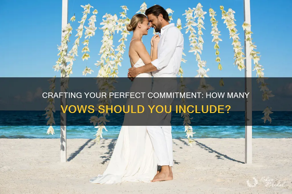 how many vows should you have