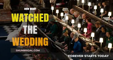 Royal Wedding Spectacle: Unveiling the Global Audience Numbers