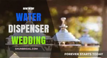 Water Dispenser Wedding Ideas: Creative Hydration Solutions for Your Big Day