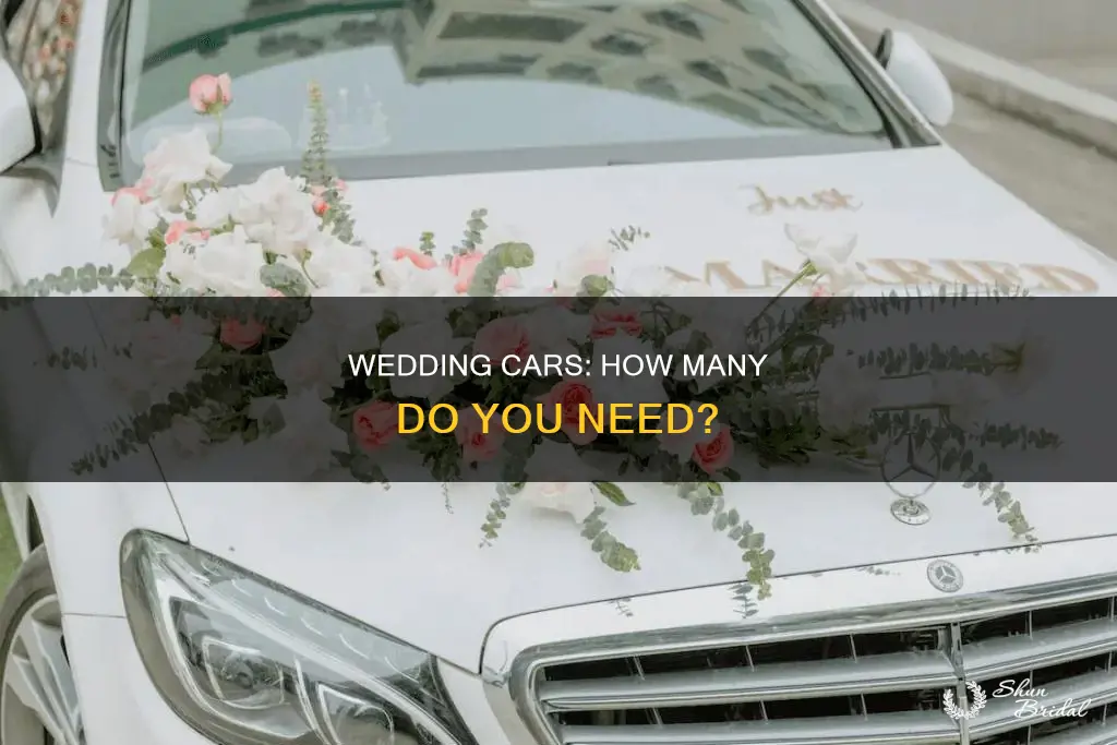 how many wedding cars do I need