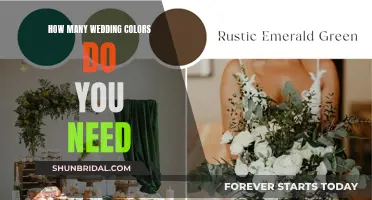 Choosing a Wedding Color Scheme: How Many Colors Are Ideal?