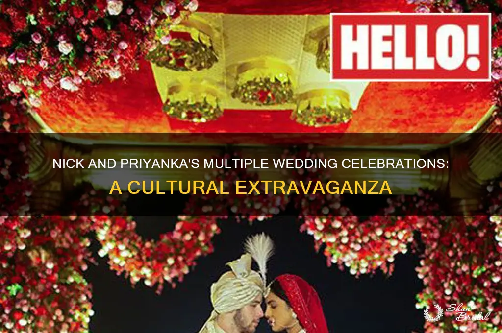 how many wedding did nick and priyanka have