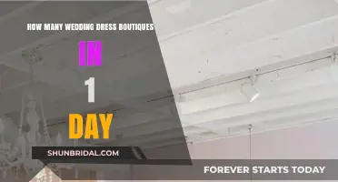 Exploring Wedding Dress Boutiques: How Many in One Day?