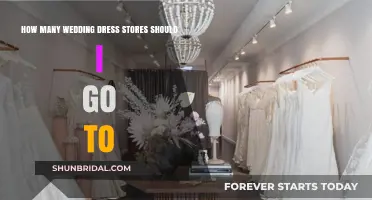 Finding Your Dream Wedding Dress: How Many Stores?