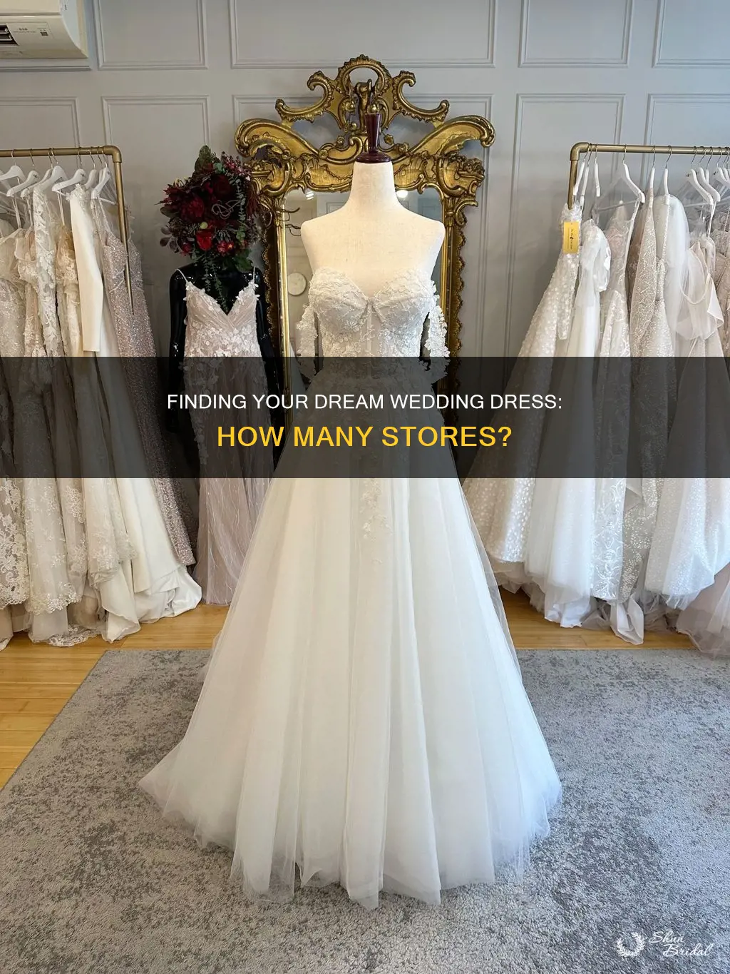 how many wedding dress stores should I go to