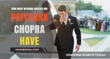 Priyanka Chopra's Wedding Dresses: A Fashion Extravaganza