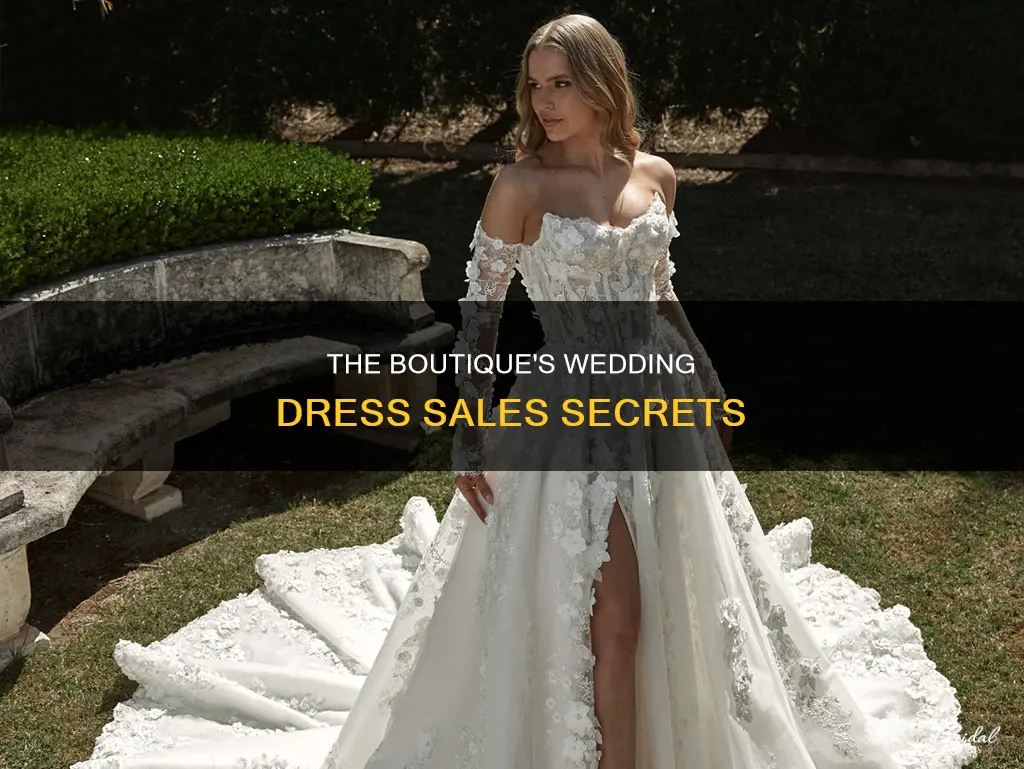 how many wedding dresses does a boutique sell