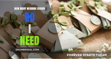 Planning Wedding Favors: How Many Do I Need?