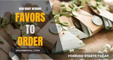 Wedding Favor Order: How Many Do You Need?