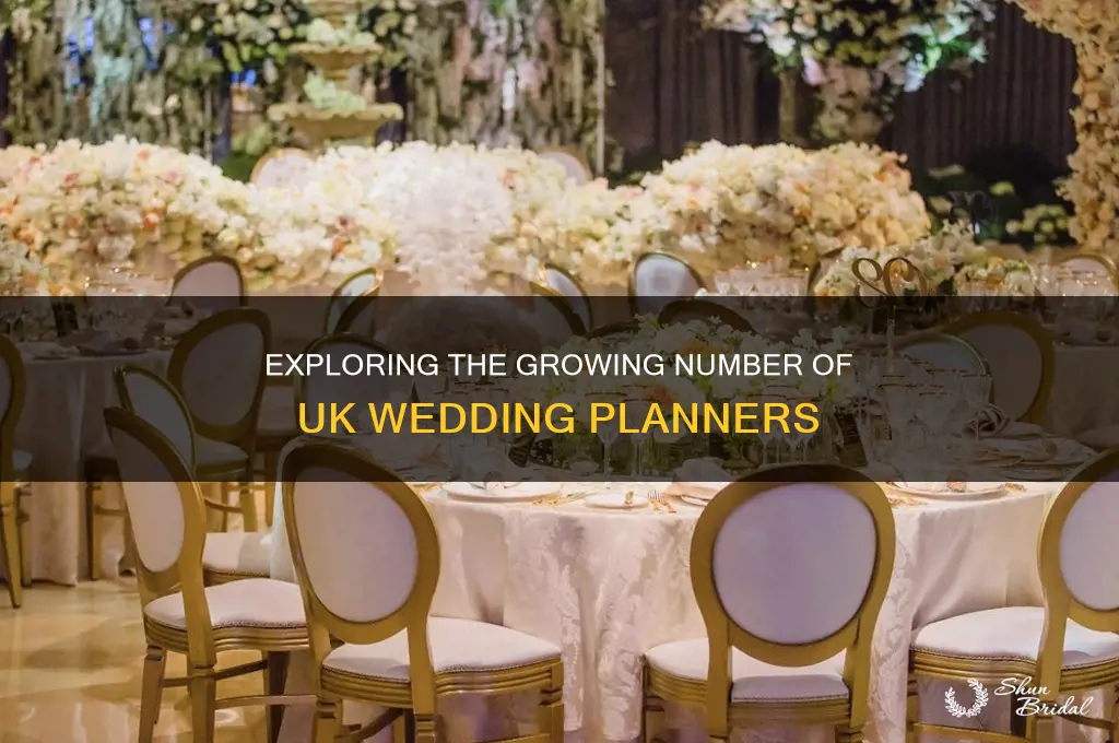 how many wedding planners are there in the uk