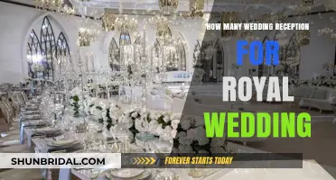 Royal Wedding Extravaganza: Unveiling the Multiple Reception Celebrations