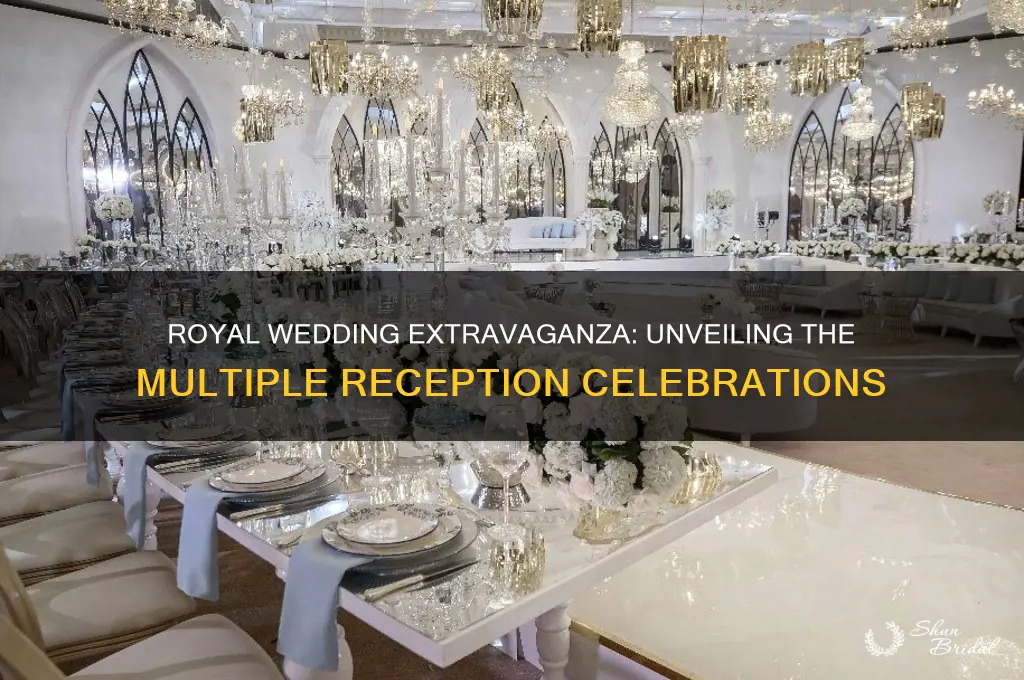 how many wedding reception for royal wedding