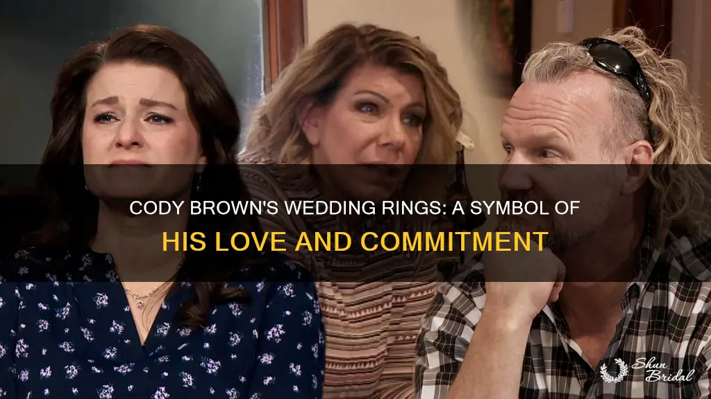 how many wedding rings does cody brown have