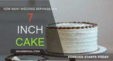 7-Inch Cake: Perfect for Small Weddings