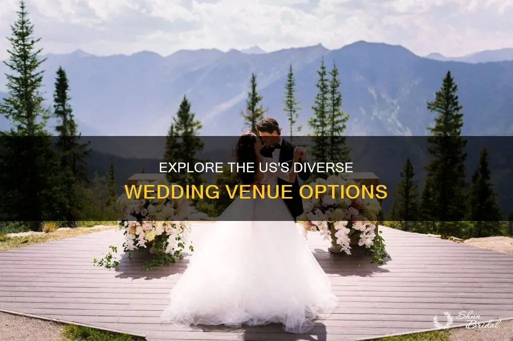 how many wedding venues are in the us