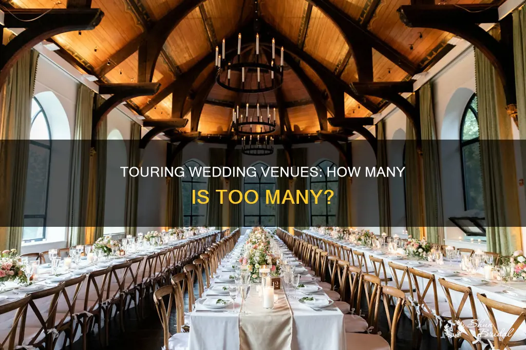 how many wedding venues to tour