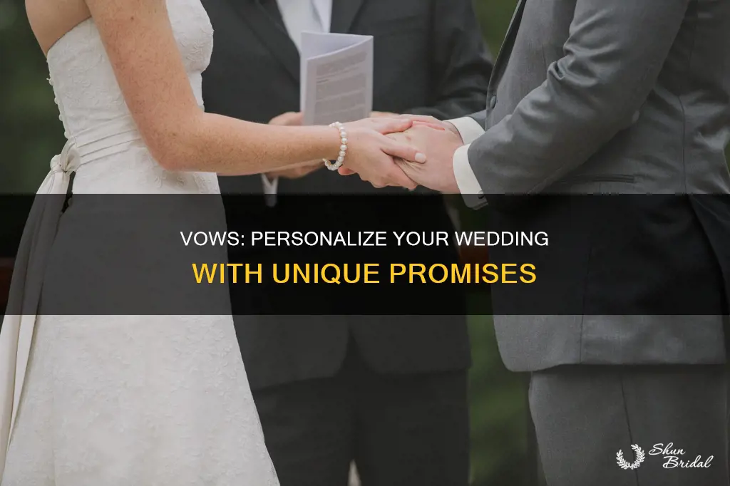 how many wedding vows should I have