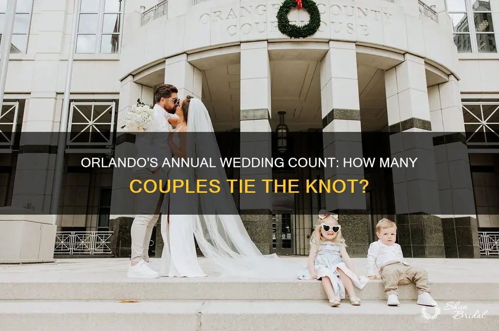 how many weddings a year are there in orlando