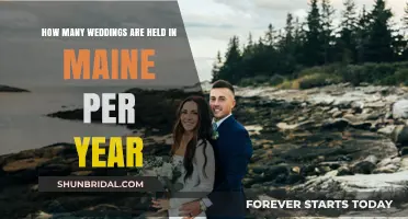 Annual Maine Wedding Count: How Many Couples Tie the Knot?