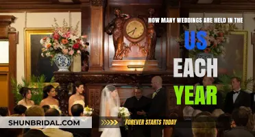 Annual US Wedding Count: Surprising Statistics and Trends Revealed