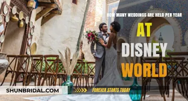 Disney World Wedding Magic: Annual Celebration Counts Revealed