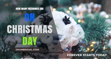Christmas Day Weddings: How Many Couples Tie the Knot?