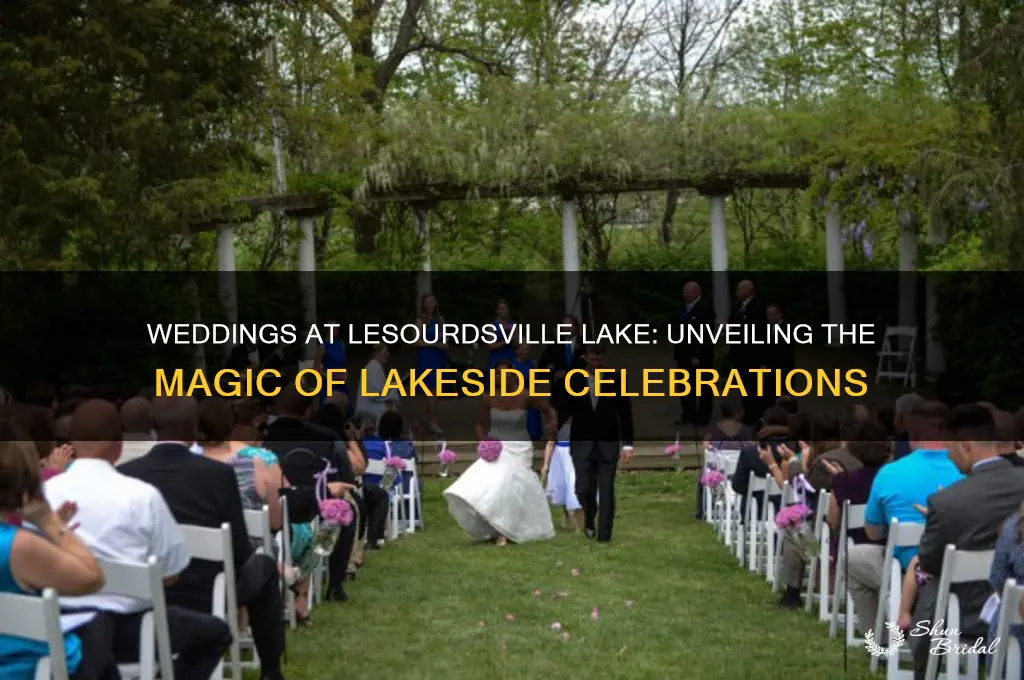 how many weddings at lesourdsville lake