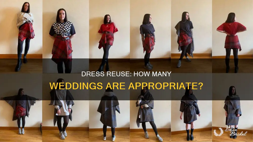 how many weddings can I wear the same dress