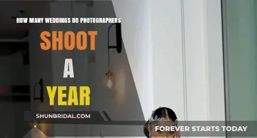 Wedding Photographers: How Many Weddings Annually?