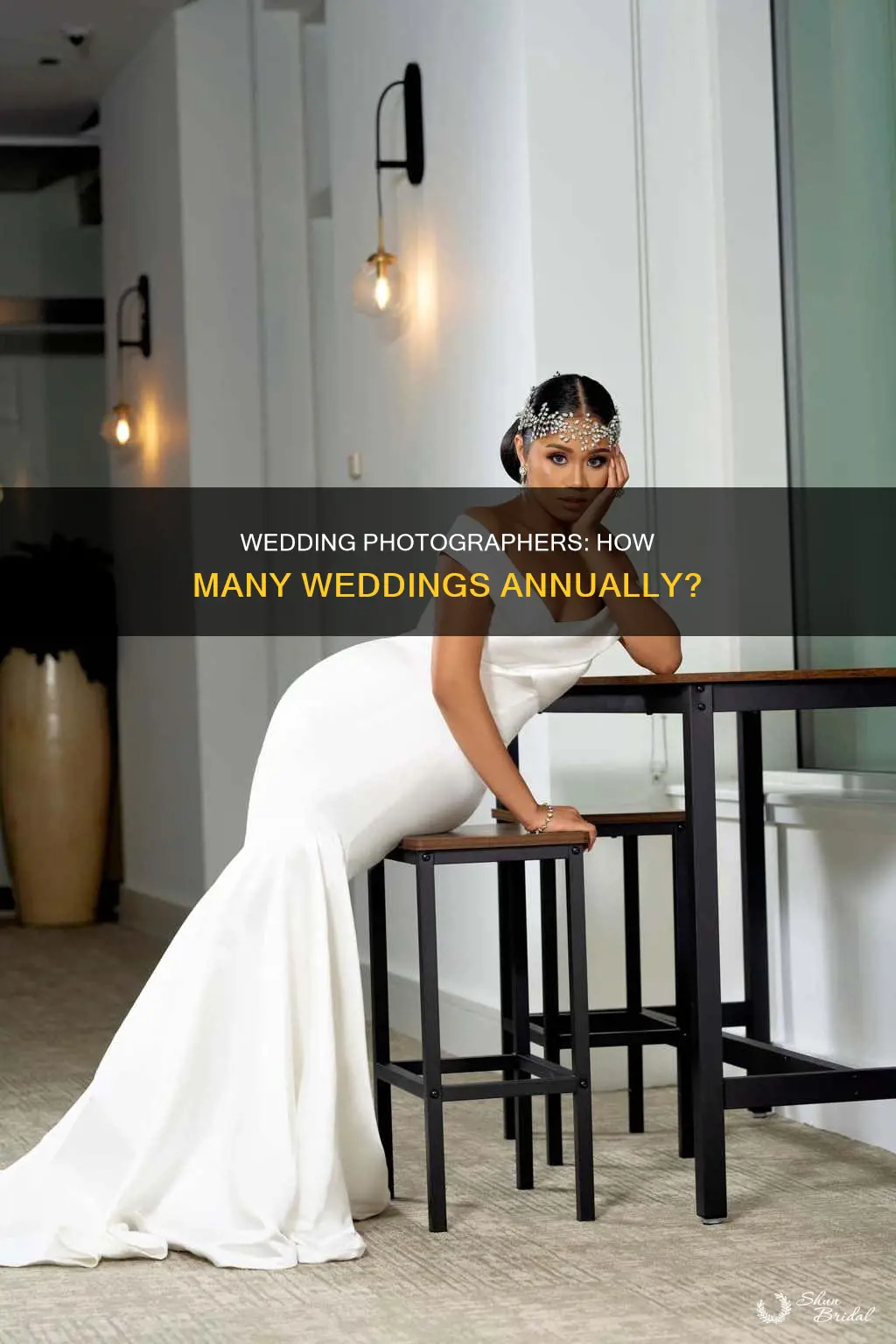 how many weddings do photographers shoot a year
