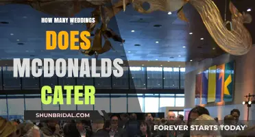 McDonald's Wedding Catering: How Many Nuptials Does It Serve?