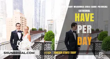 Daily Wedding Count at St. Patrick's Cathedral: A Surprising Insight