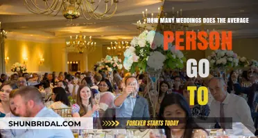 Average Wedding Attendance: How Many Celebrations Do People Typically Join?