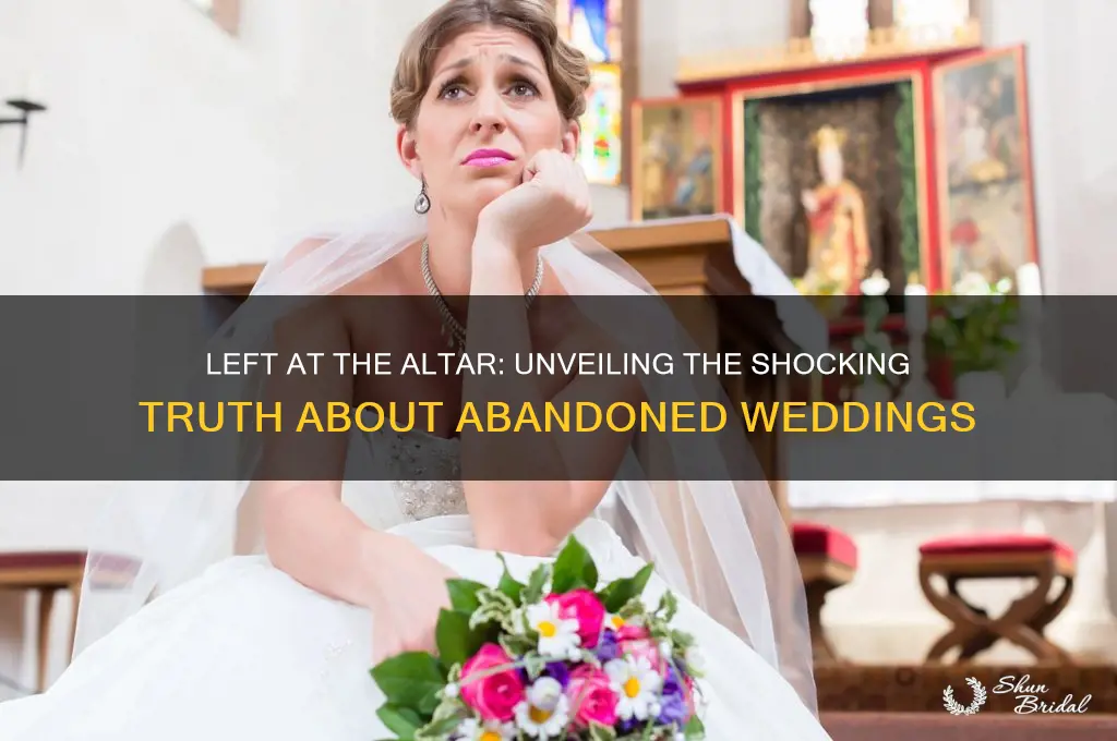 how many weddings end in being left at the alter
