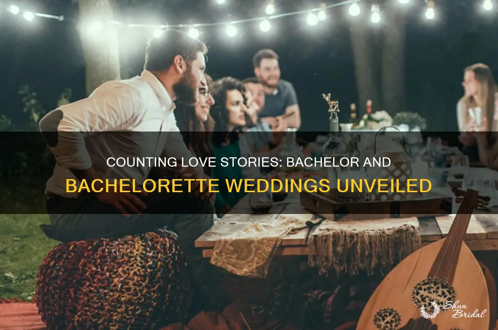 how many weddings from the nachelor and the bachelorette