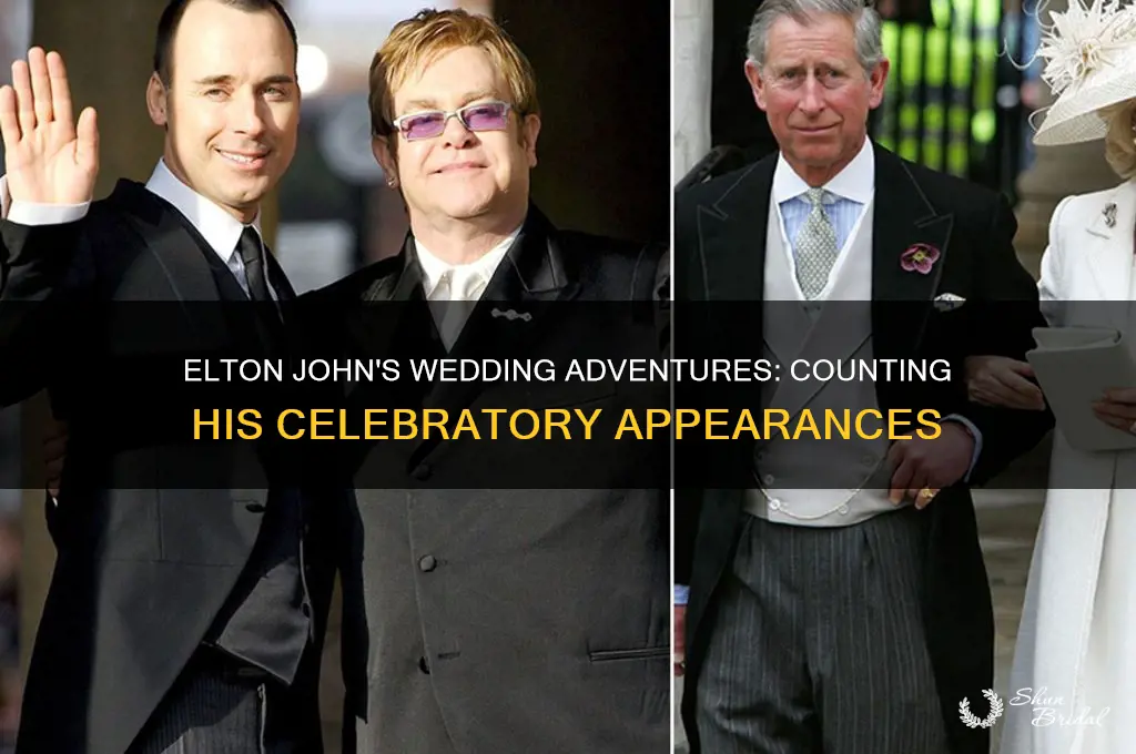 how many weddings has elton john been to
